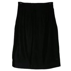 Vintage Harris/Wallace Velvet Skirt Black 4